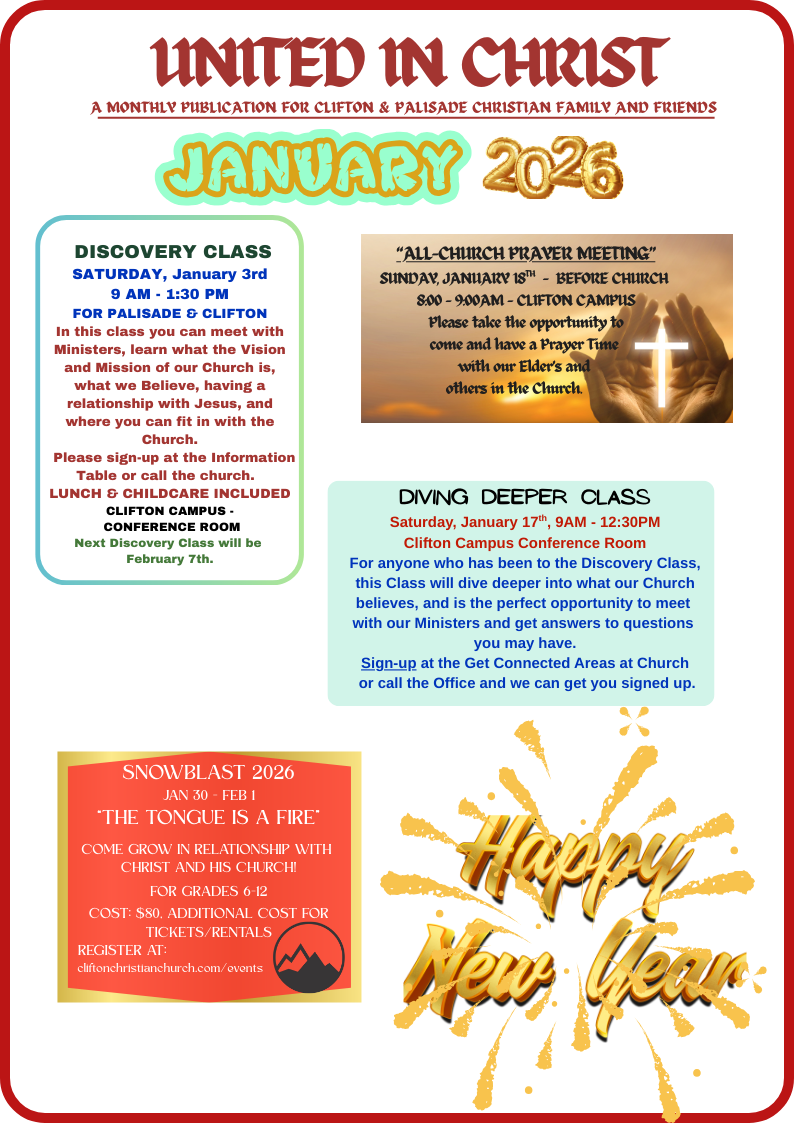 Jan2026 UNITED IN CHRIST November newsletter