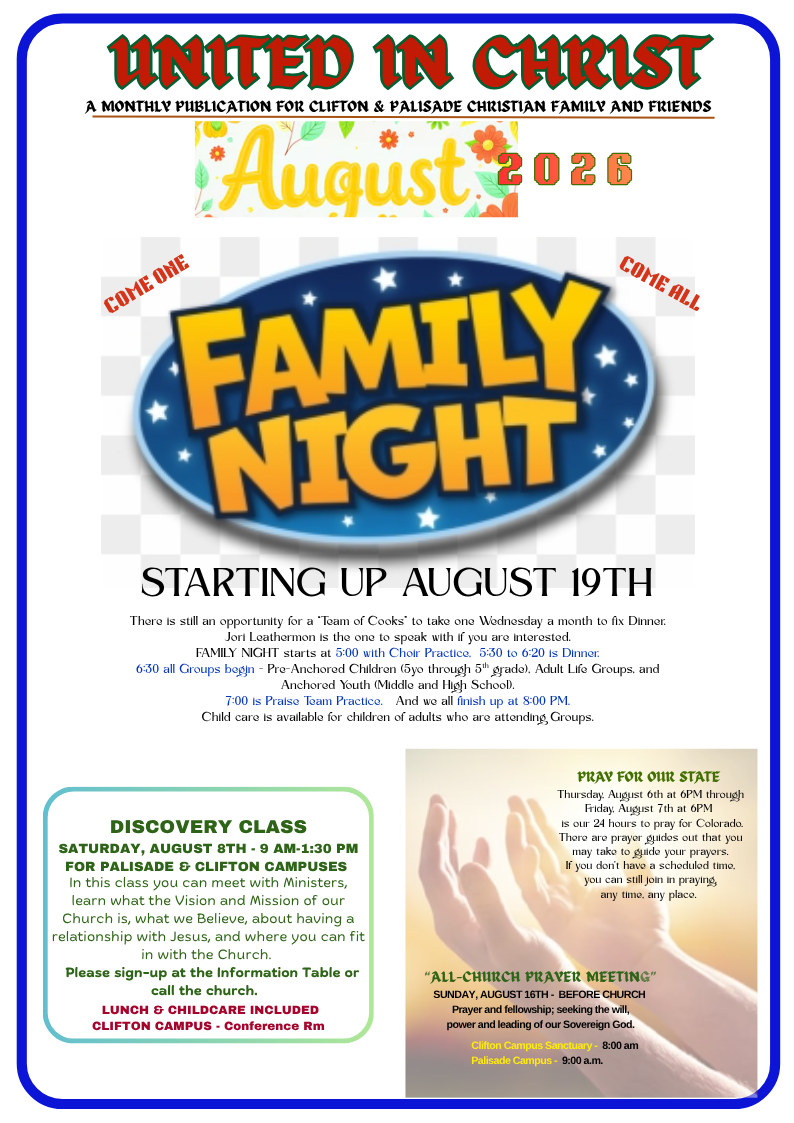 Aug2026_UNITED IN CHRIST Newsletter image